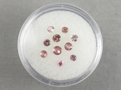 Fancy Sapphire Faceted Lot | 1 carat Lots | Purple, Blue, Peach, or Yellow | 1 carat | SF136 - Gem Enthusiast