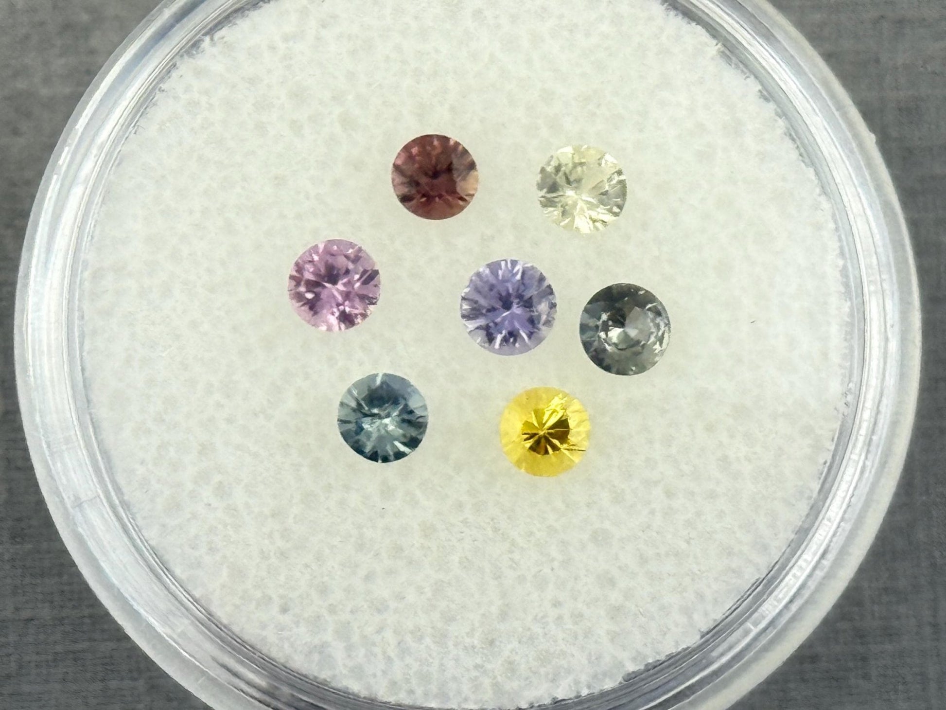 Fancy Sapphire Faceted Lot | 3.3mm | Natural Gemstones | 1 carat | SF126 - Gem Enthusiast