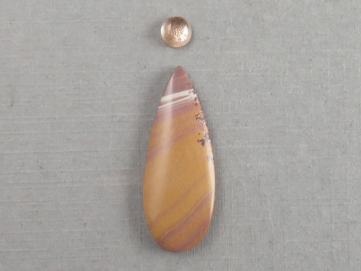 Gemstone Set | Oregon Sunstone and Sonora Jasper | SET117 - Gem Enthusiast