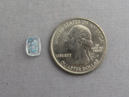 Gilalite in Quartz from Brazil | Rectangular Faceted Gem | 8x6 mm | Natural Gemstone | QU534 - Gem Enthusiast