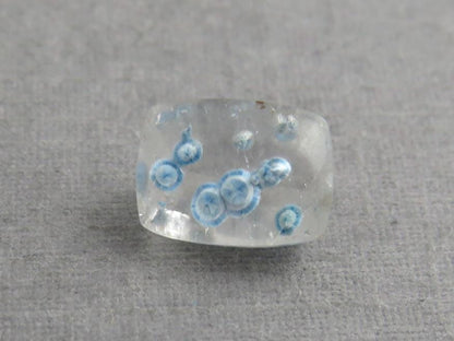 Gilalite in Quartz from Brazil | Rectangular Faceted Gem | 9x7 mm | Natural Gemstone | QU535 - Gem Enthusiast