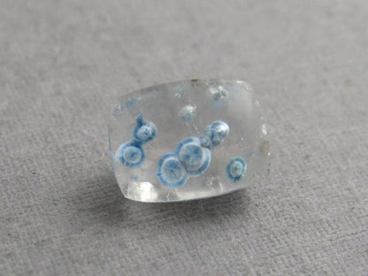 Gilalite in Quartz from Brazil | Rectangular Faceted Gem | 9x7 mm | Natural Gemstone | QU535 - Gem Enthusiast