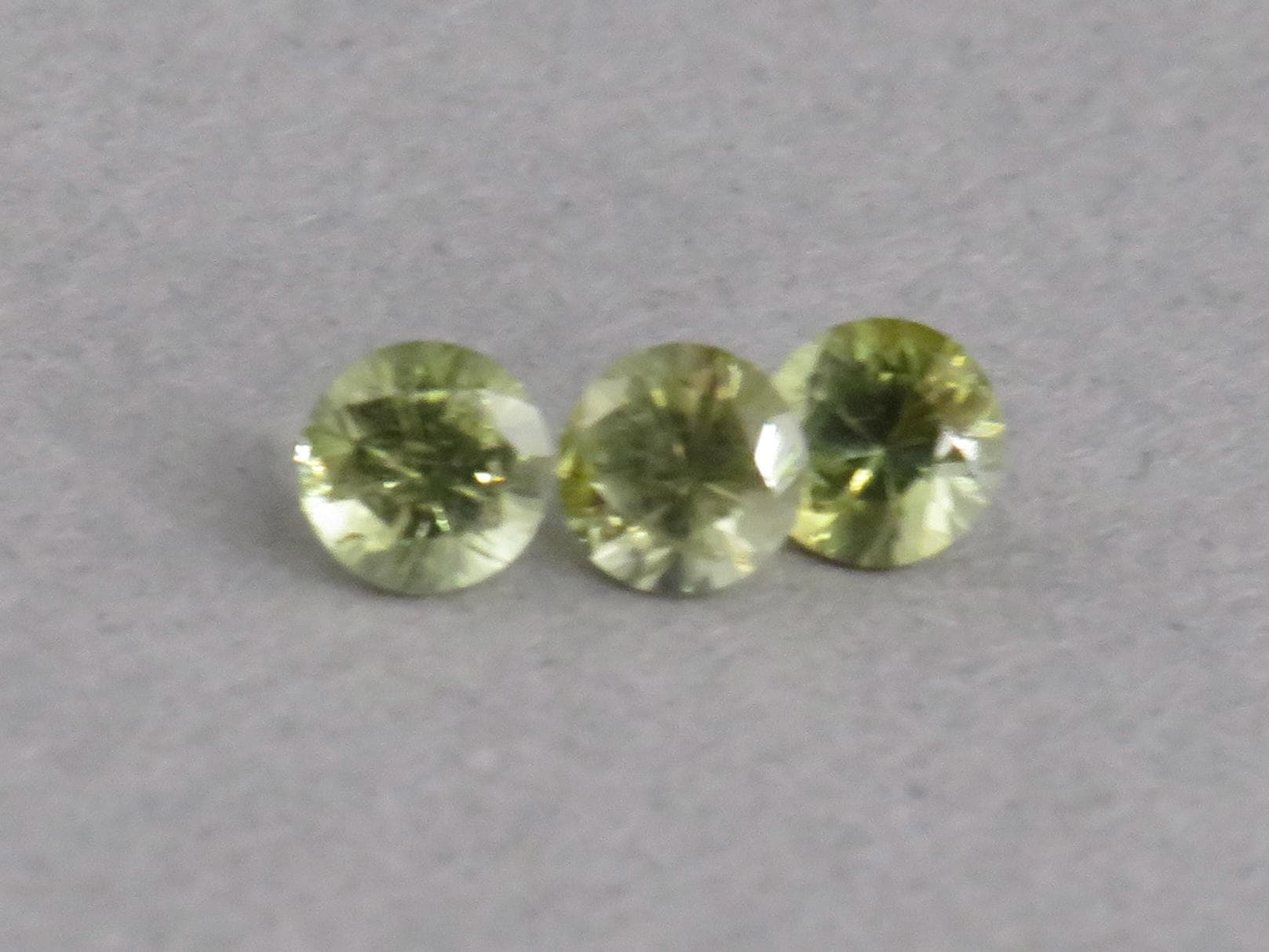 Green 3mm California Tourmaline Lot | 0.33ct | American Gemstone | CT104 - Gem Enthusiast