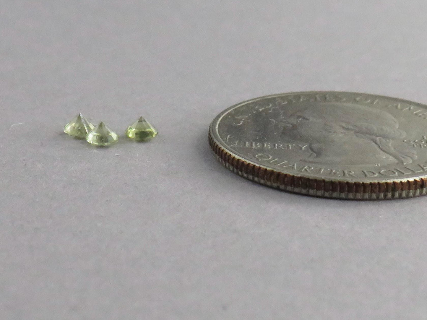 Green 3mm California Tourmaline Lot | 0.33ct | American Gemstone | CT104 - Gem Enthusiast