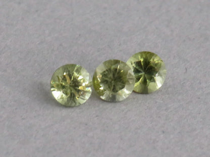 Green 3mm California Tourmaline Lot | 0.33ct | American Gemstone | CT104 - Gem Enthusiast