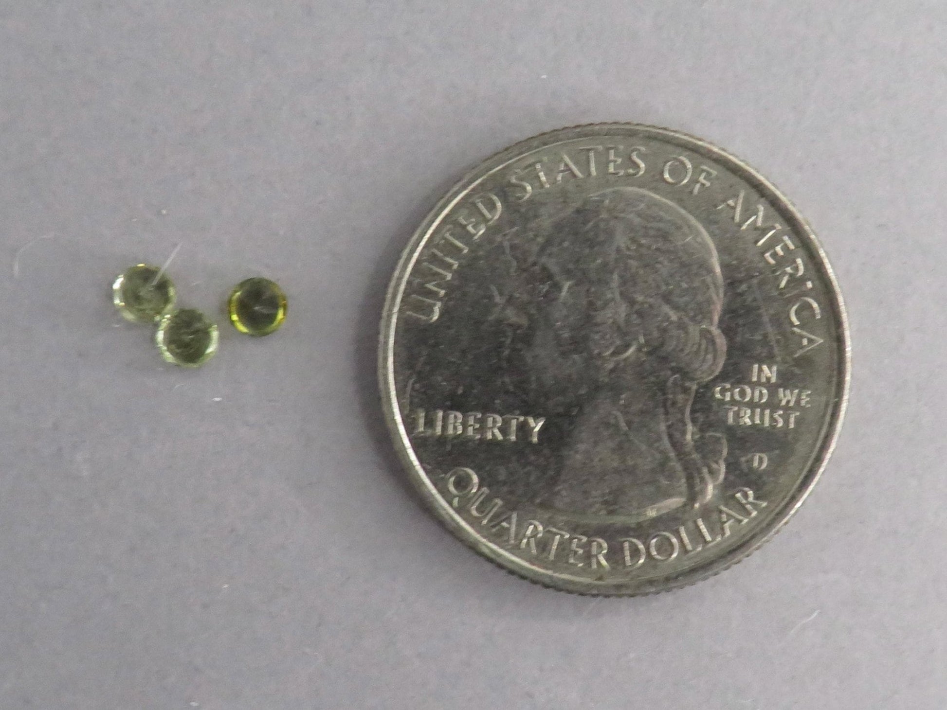 Green 3mm California Tourmaline Lot | 0.33ct | American Gemstone | CT104 - Gem Enthusiast