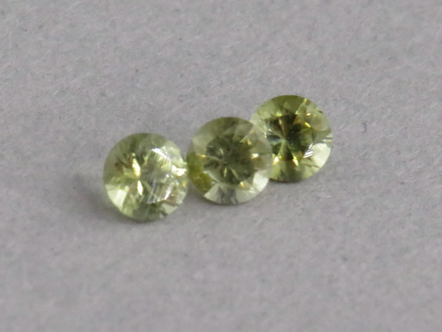 Green 3mm California Tourmaline Lot | 0.33ct | American Gemstone | CT104 - Gem Enthusiast