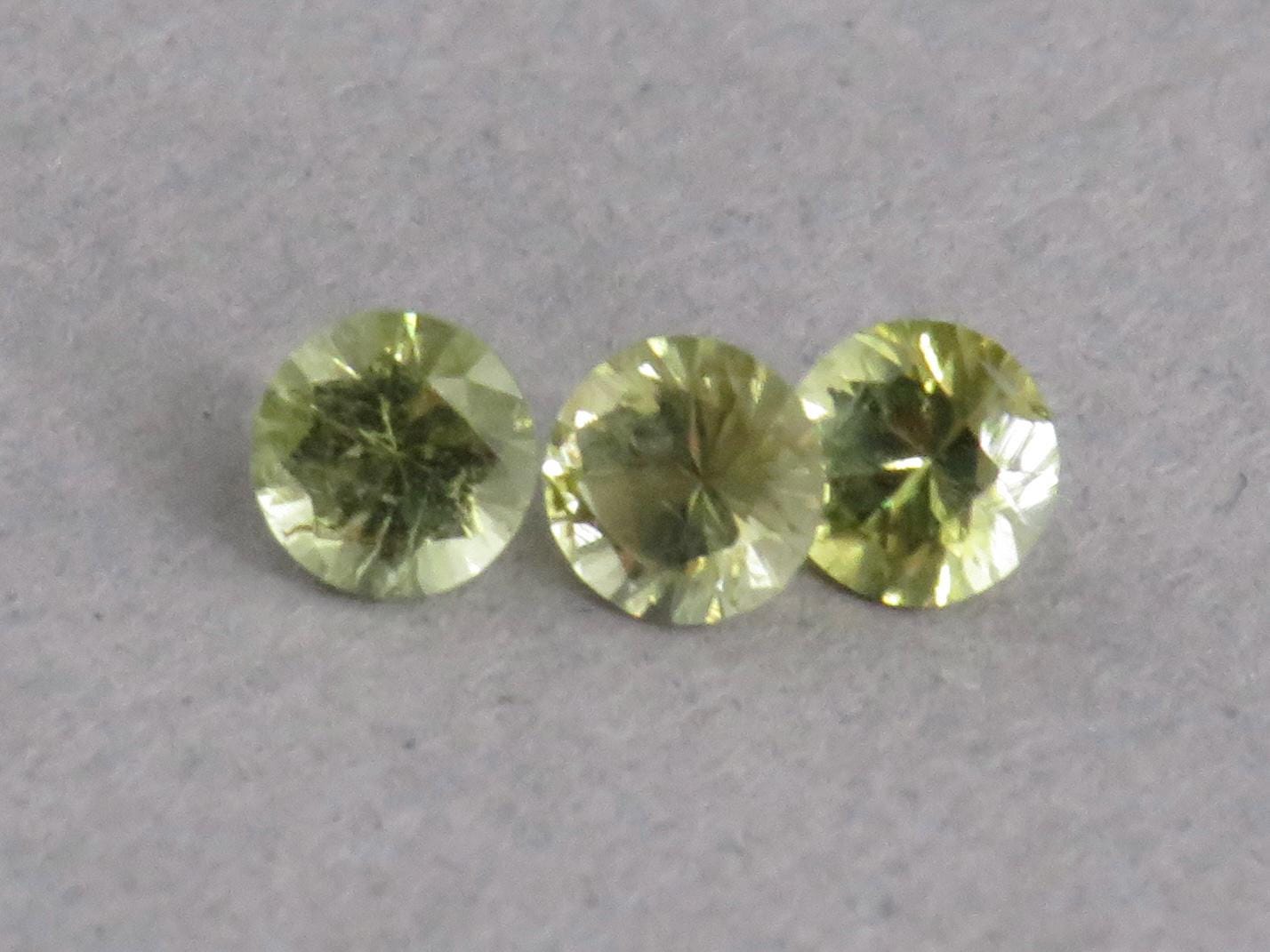 Green 3mm California Tourmaline Lot | 0.33ct | American Gemstone | CT104 - Gem Enthusiast