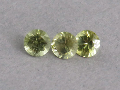 Green 3mm California Tourmaline Lot | 0.33ct | American Gemstone | CT104 - Gem Enthusiast