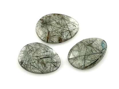 Green Rutile Quartz Lot | 13 carats | Rose Cut Natural Loose Gemstone | QU336 - Gem Enthusiast