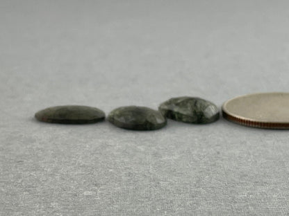 Green Rutile Quartz Lot | 16 carats | Rose Cut Natural Loose Gemstone | QU335 - Gem Enthusiast