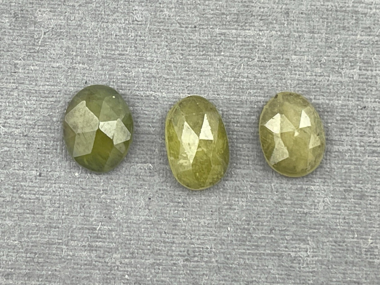 Green Sapphire Rose Cut Lot | Loose Gemstones | SRO317 - Gem Enthusiast