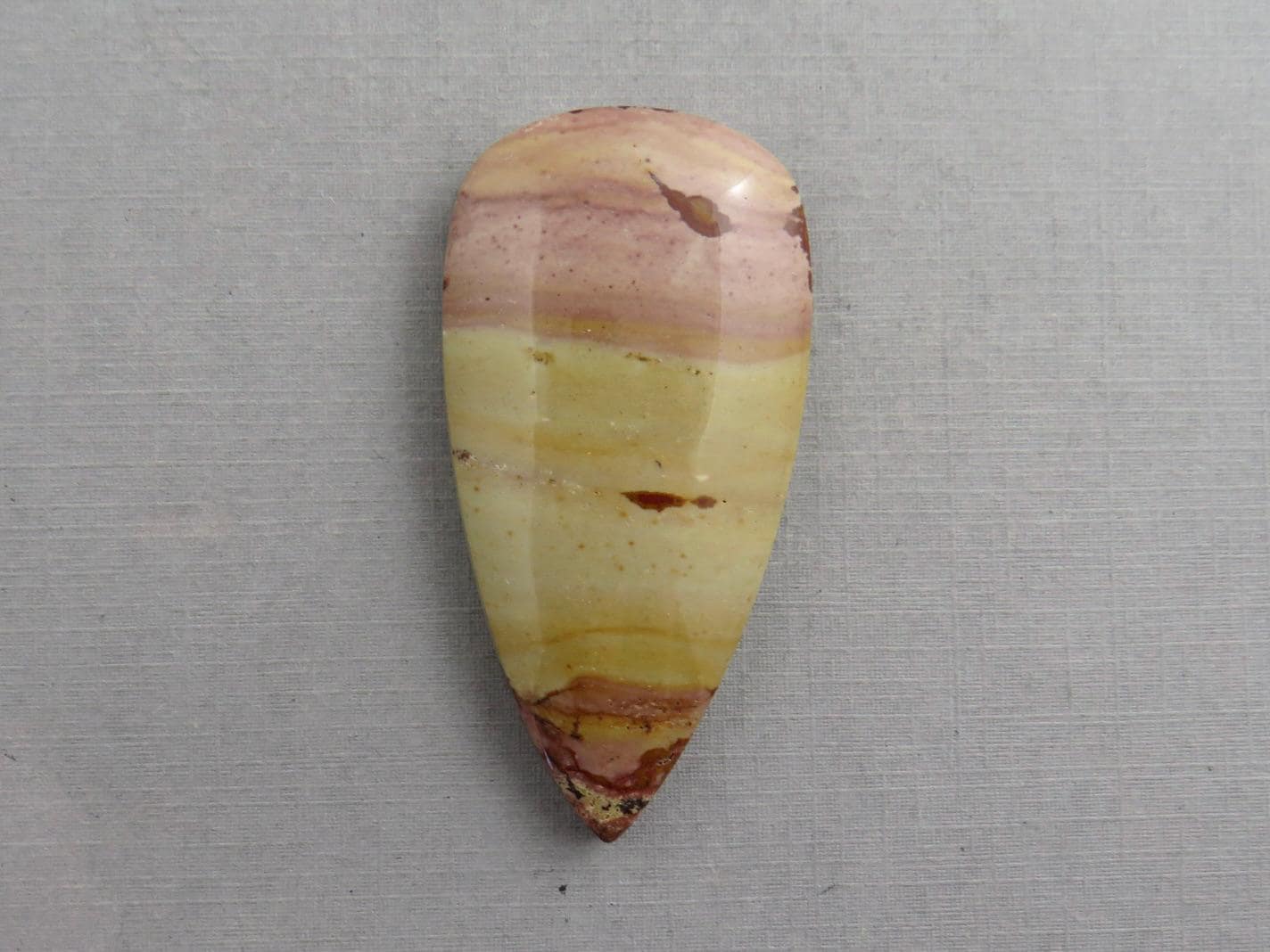 HUGE Dead Camel Jasper | American Gemstone Cabochon from Nevada | 58mm x 28mm | JS397 - Gem Enthusiast