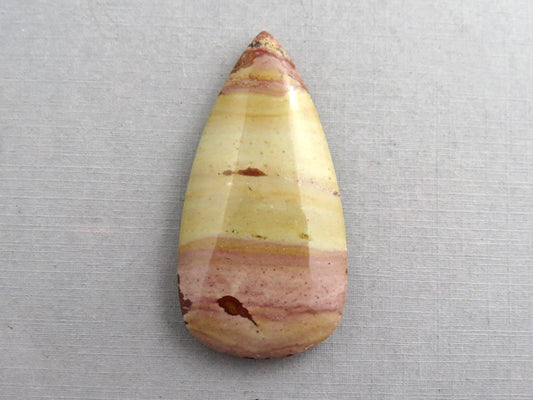 HUGE Dead Camel Jasper | American Gemstone Cabochon from Nevada | 58mm x 28mm | JS397 - Gem Enthusiast