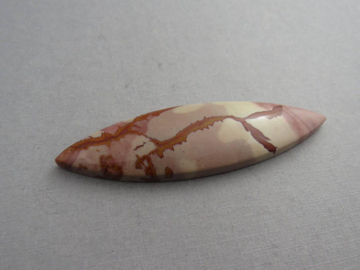 HUGE Dead Camel Marquise Cabochon | Jasper | 78x21mm, 100ct | Nevada, USA | JS400 - Gem Enthusiast