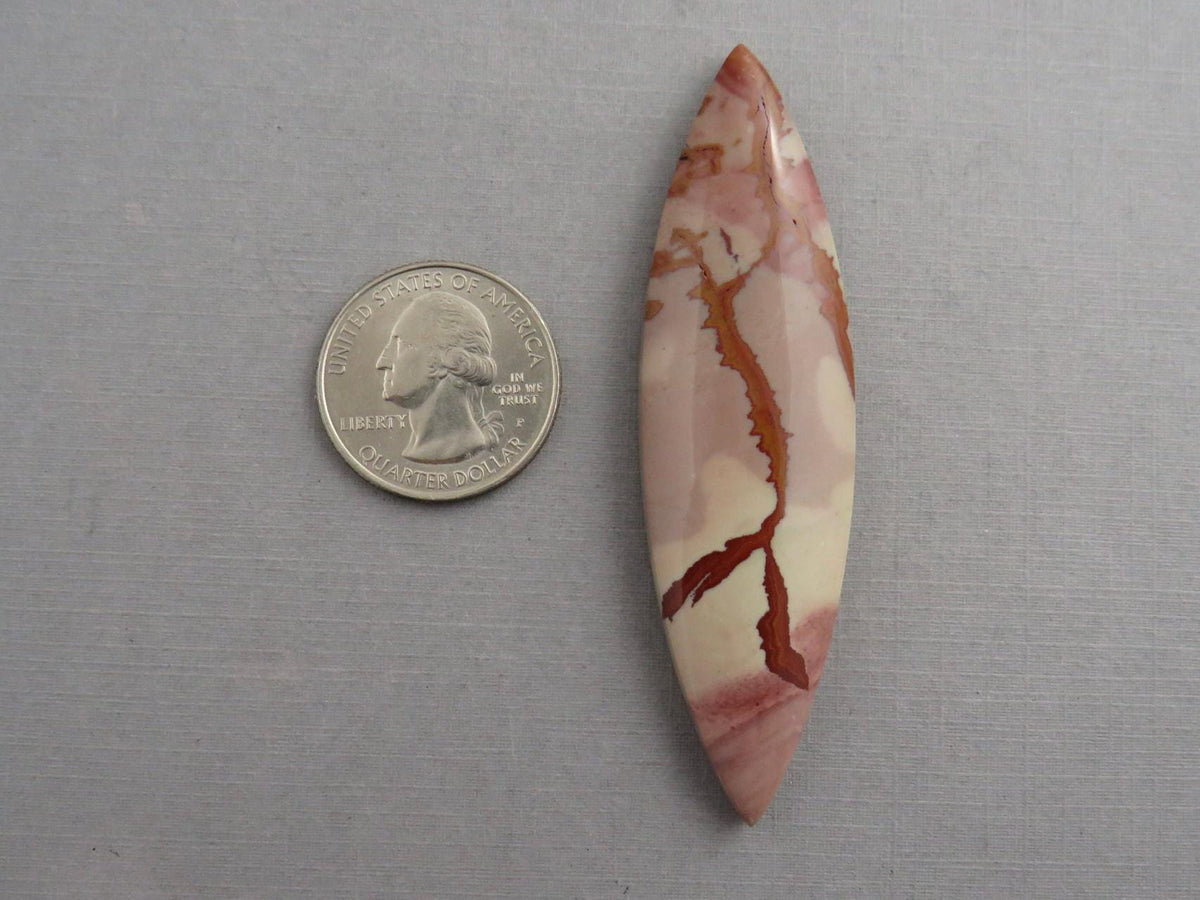 HUGE Dead Camel Marquise Cabochon | Jasper | 78x21mm, 100ct | Nevada, USA | JS400 - Gem Enthusiast