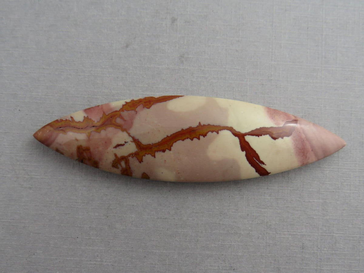 HUGE Dead Camel Marquise Cabochon | Jasper | 78x21mm, 100ct | Nevada, USA | JS400 - Gem Enthusiast