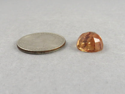 HUGE Oregon Sunstone Rose Cut Oval | 17.5x13.3mm, 11.6ct | Sun Crystal Mine | OSR108 - Gem Enthusiast