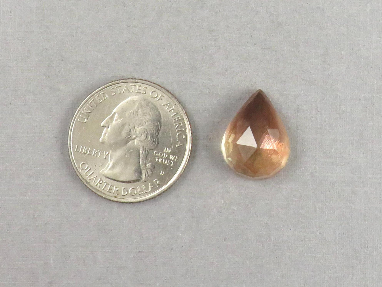 HUGE Oregon Sunstone Rose Cut Oval | 17.5x13.3mm, 11.6ct | Sun Crystal Mine | OSR108 - Gem Enthusiast