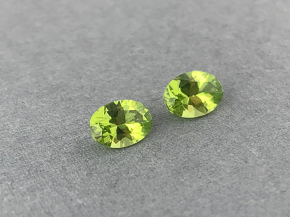Arizona Peridot 7x5 Oval | Single or Pair | Loose Gemstone | Mined in America - Arizona Peridot - GemEnthusiast