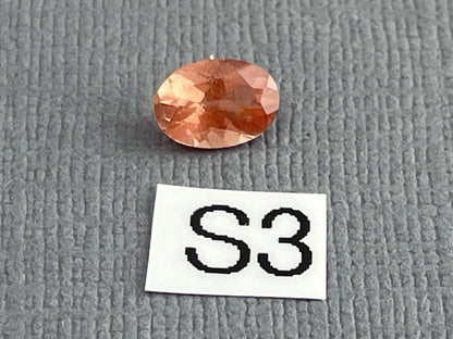 7x5 Oregon Sunstones Oval with Schiller | Per Stone | OSF191 - Oregon Sunstone - GemEnthusiast