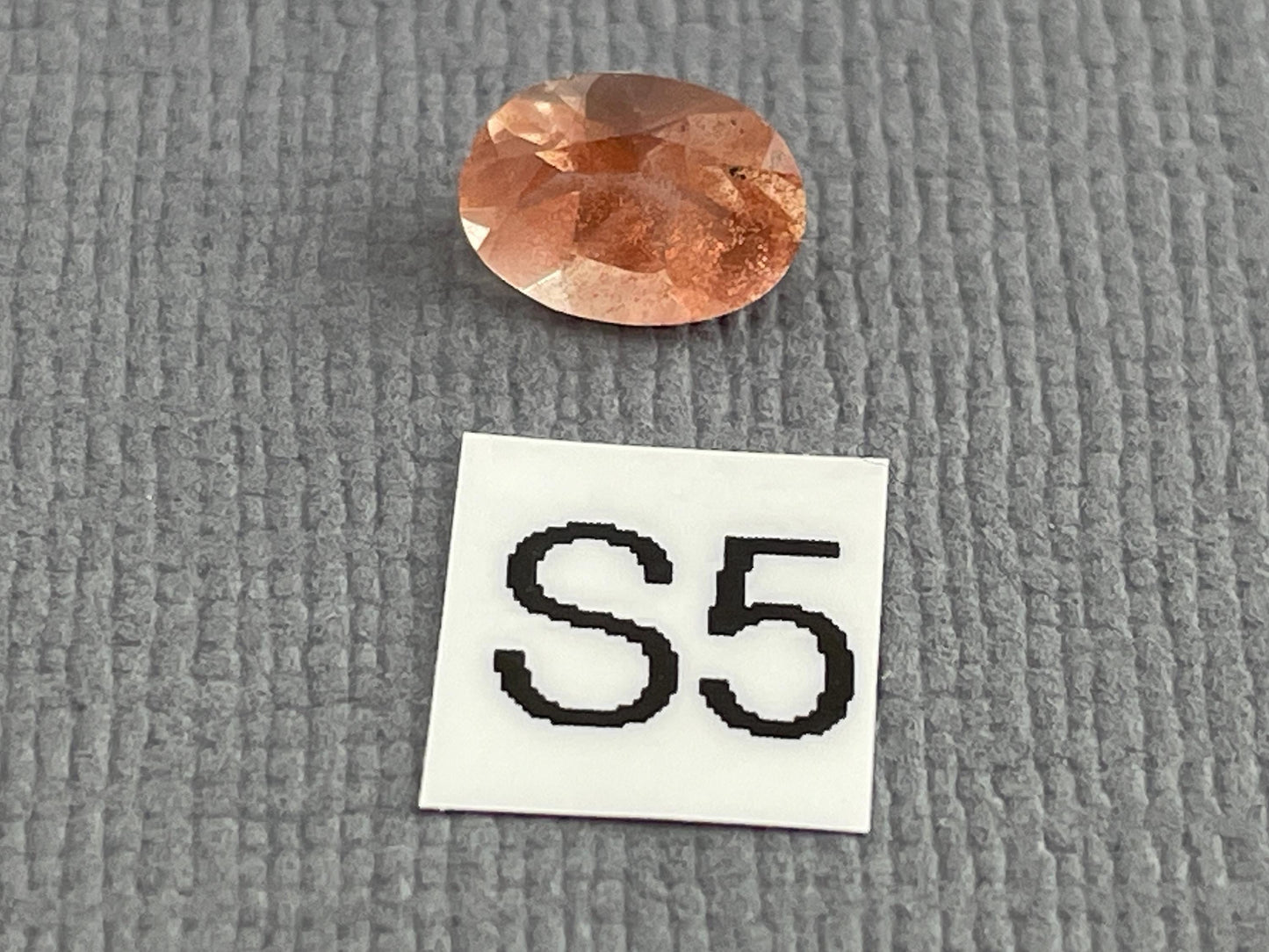7x5 Oregon Sunstones Oval with Schiller | Per Stone | OSF191 - Oregon Sunstone - GemEnthusiast