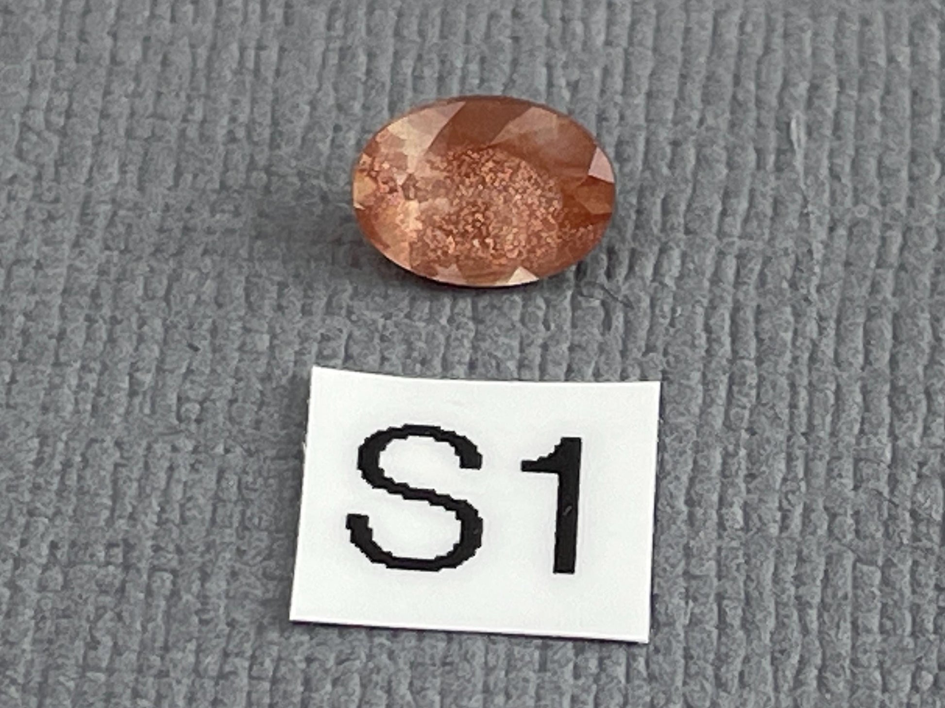 7x5 Oregon Sunstones Oval with Schiller | Per Stone | OSF191 - Oregon Sunstone - GemEnthusiast
