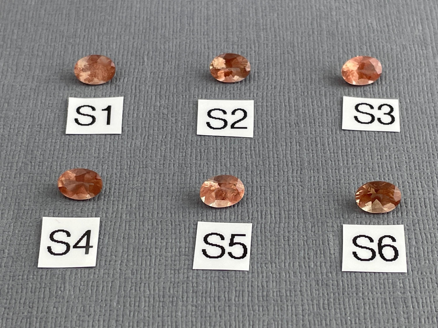 7x5 Oregon Sunstones Oval with Schiller | Per Stone | OSF191 - Oregon Sunstone - GemEnthusiast