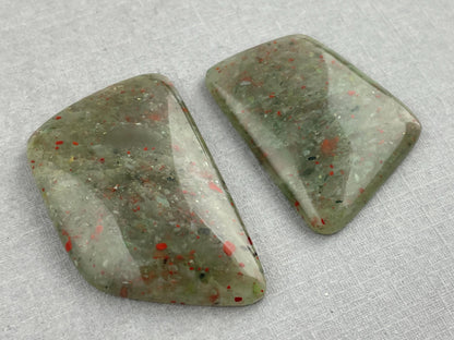 Cherry Orchard Agate | Large Natural Loose Cabochons Gemstone | AG255 - - GemEnthusiast