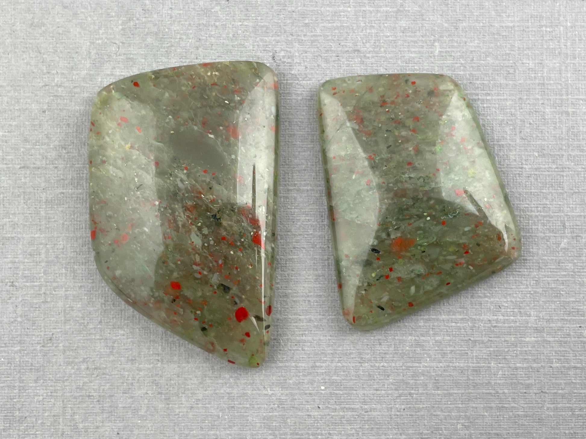 Cherry Orchard Agate | Large Natural Loose Cabochons Gemstone | AG255 - - GemEnthusiast