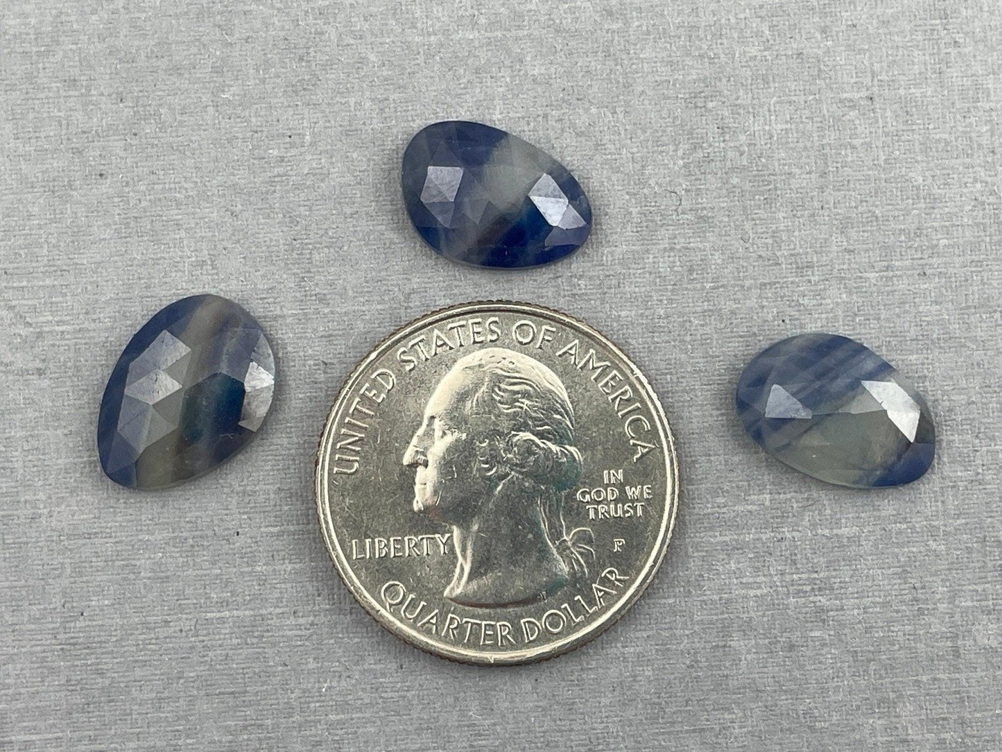 Bicolor Sapphire Rose Cut | Natural Loose Gemstones| 14.6 carats | SBC109 - Sapphire - GemEnthusiast
