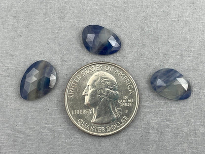 Bicolor Sapphire Rose Cut | Natural Loose Gemstones| 14.6 carats | SBC109 - Sapphire - GemEnthusiast