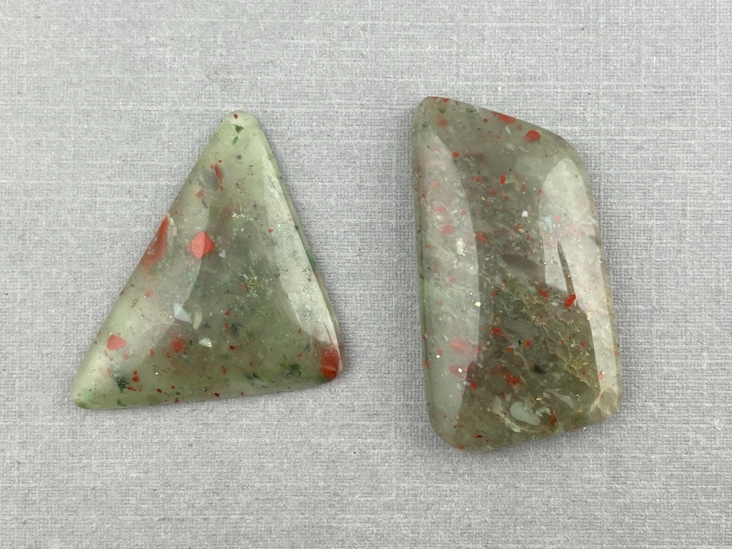 Cherry Orchard Agate | Large Natural Loose Cabochons Gemstone | AG256 - - GemEnthusiast