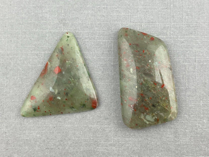 Cherry Orchard Agate | Large Natural Loose Cabochons Gemstone | AG256 - - GemEnthusiast