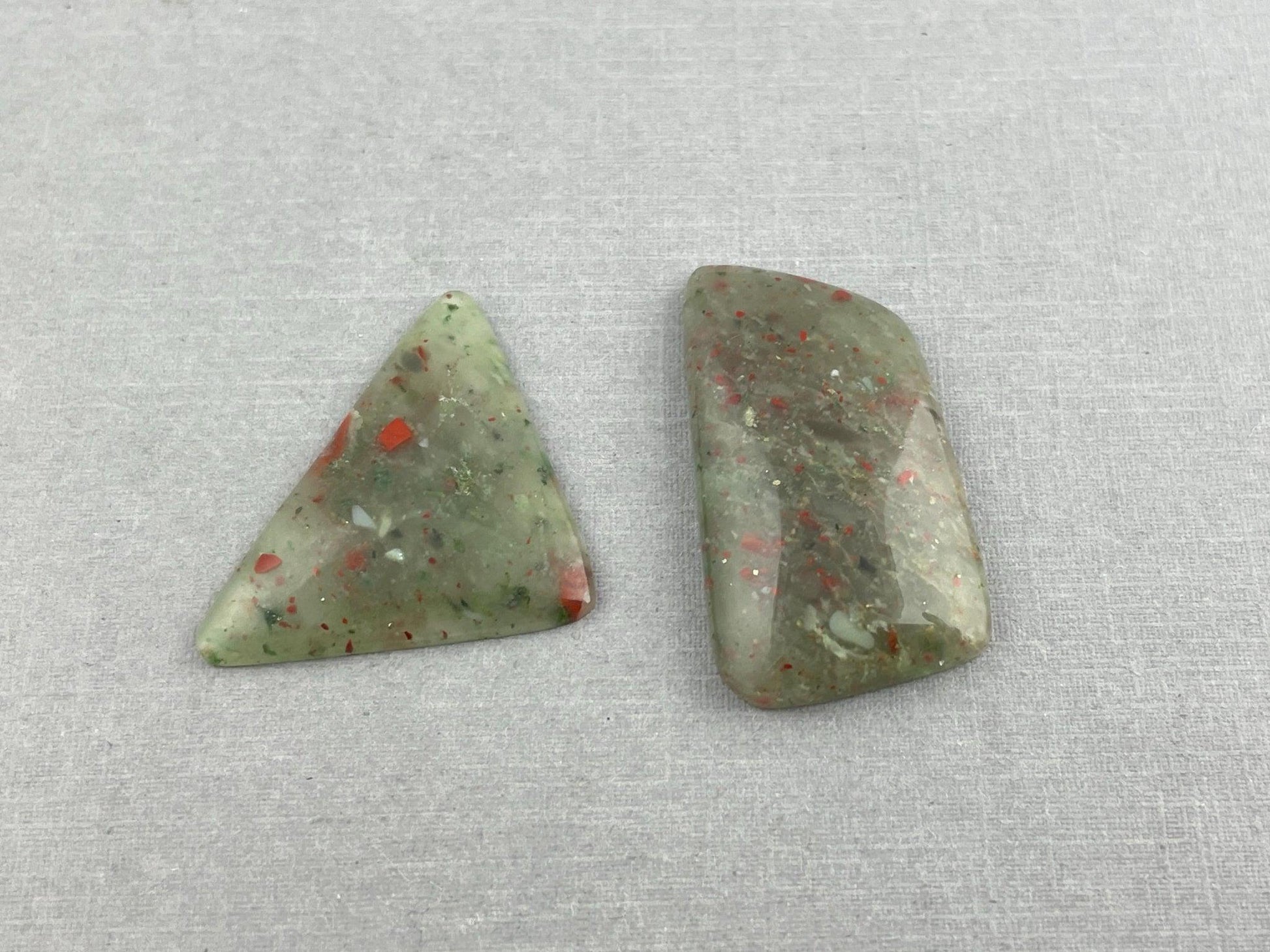 Cherry Orchard Agate | Large Natural Loose Cabochons Gemstone | AG256 - - GemEnthusiast