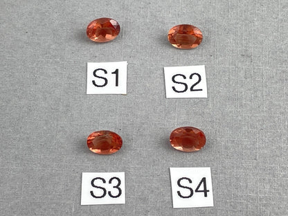 8x6 Oregon Sunstone Oval Gemstones | Mined in the USA | OSF222 - - GemEnthusiast
