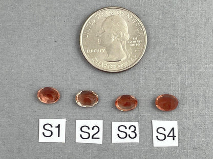 8x6 Oregon Sunstone Oval Gemstones | Mined in the USA | OSF222 - - GemEnthusiast