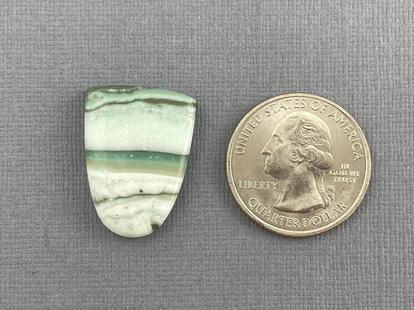Saturn Chalcedony Cabochon | 25x18 mm | Natural Loose Gemstone | CA317 - - GemEnthusiast