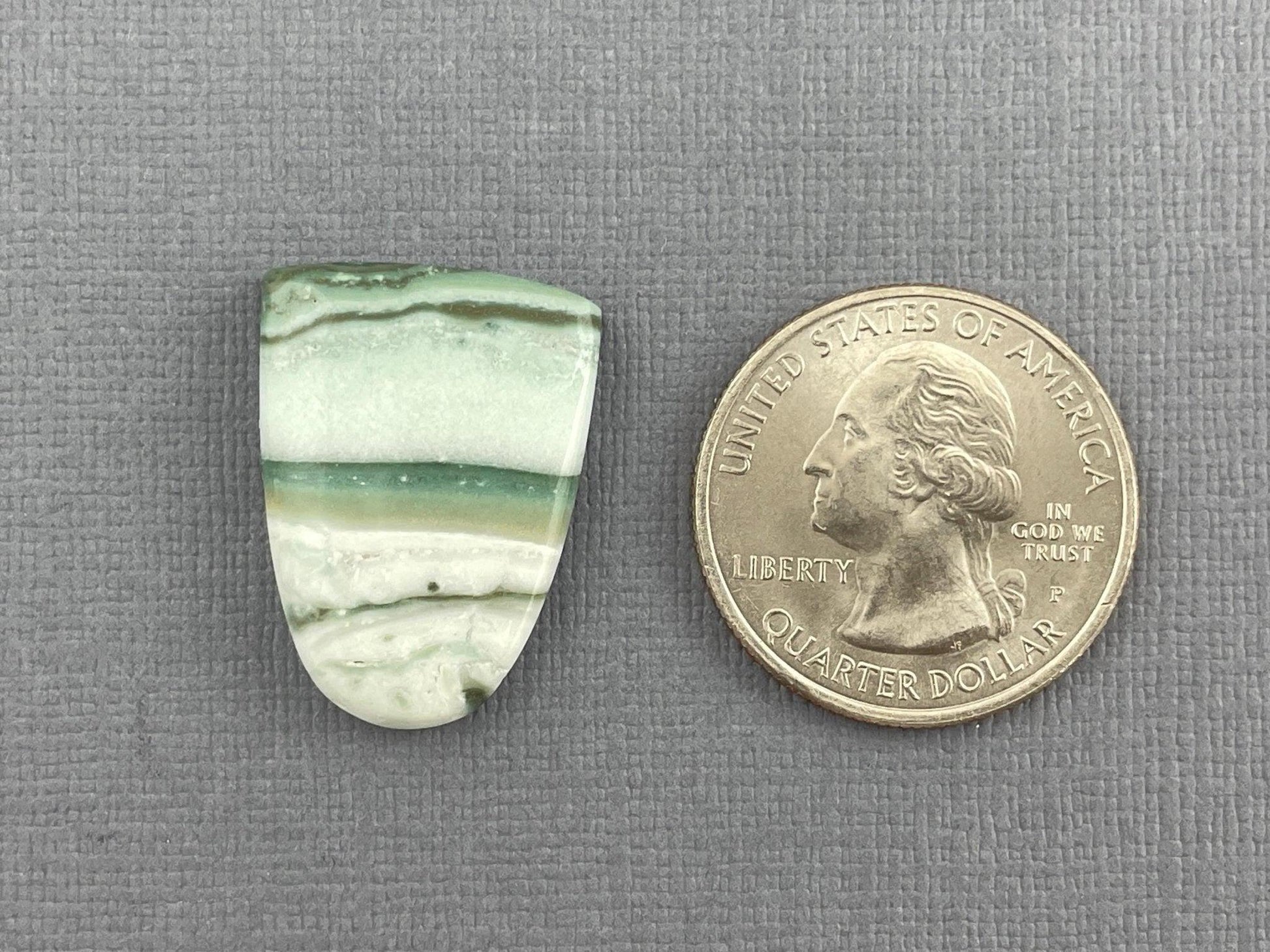 Saturn Chalcedony Cabochon | 25x18 mm | Natural Loose Gemstone | CA317 - - GemEnthusiast