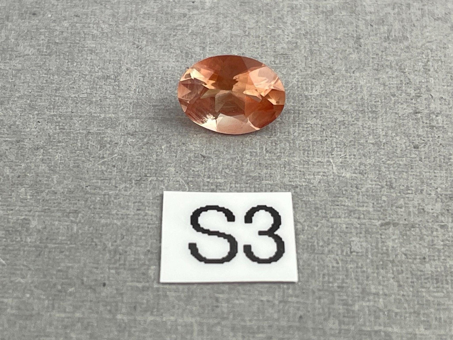 8x6 Oregon Sunstone Oval Gemstones | Mined in the USA | OSF221 - Oregon Sunstone - GemEnthusiast