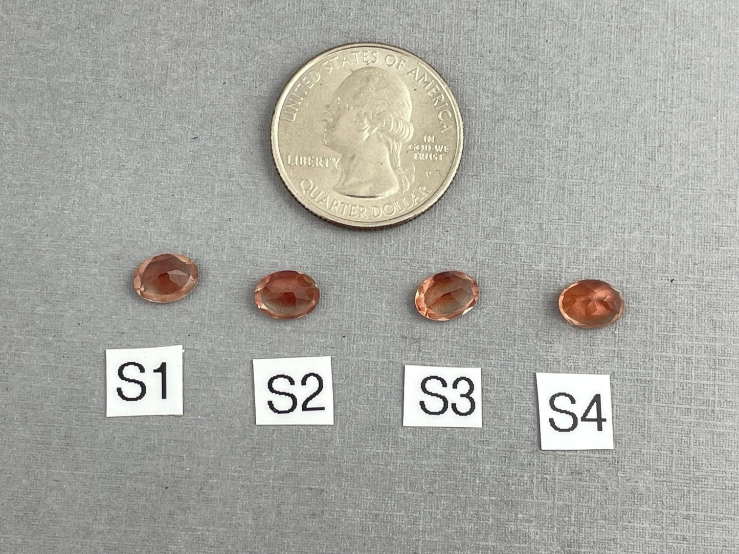 8x6 Oregon Sunstone Oval Gemstones | Mined in the USA | OSF221 - Oregon Sunstone - GemEnthusiast