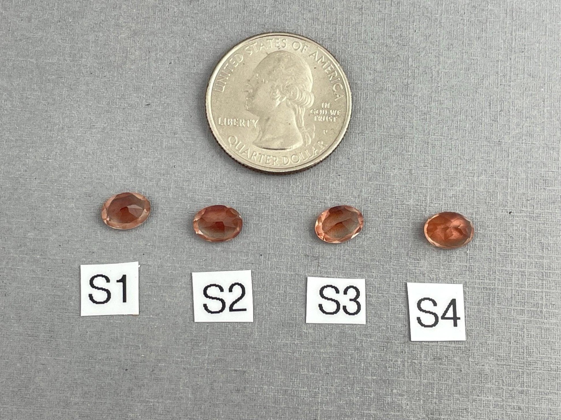 8x6 Oregon Sunstone Oval Gemstones | Mined in the USA | OSF221 - Oregon Sunstone - GemEnthusiast