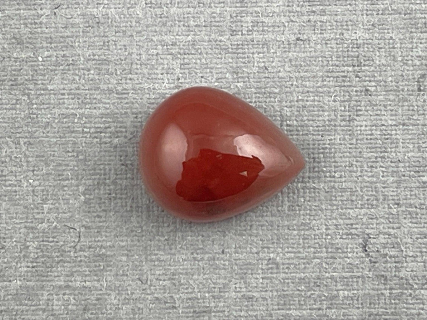11x9 Oregon Sunstones Pear Cabochon | Beautiful Schiller! | 3.83 carats | OSC289 - - GemEnthusiast