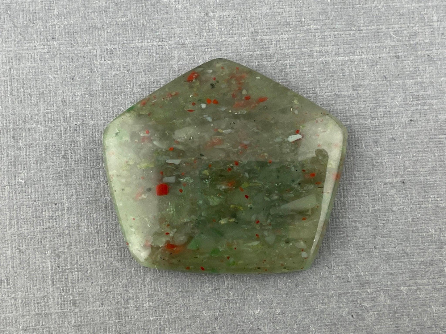 Cherry Orchard Agate | 27x25 mm | Large Natural Loose Cabochon Gemstone | AG250 - - GemEnthusiast