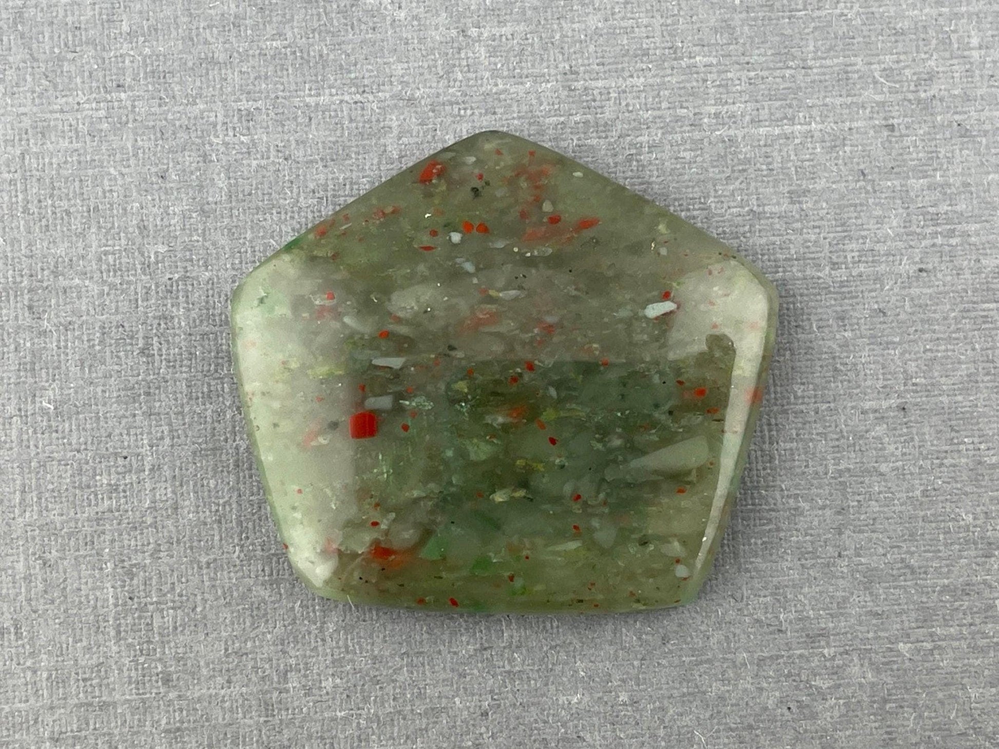 Cherry Orchard Agate | 27x25 mm | Large Natural Loose Cabochon Gemstone | AG250 - - GemEnthusiast