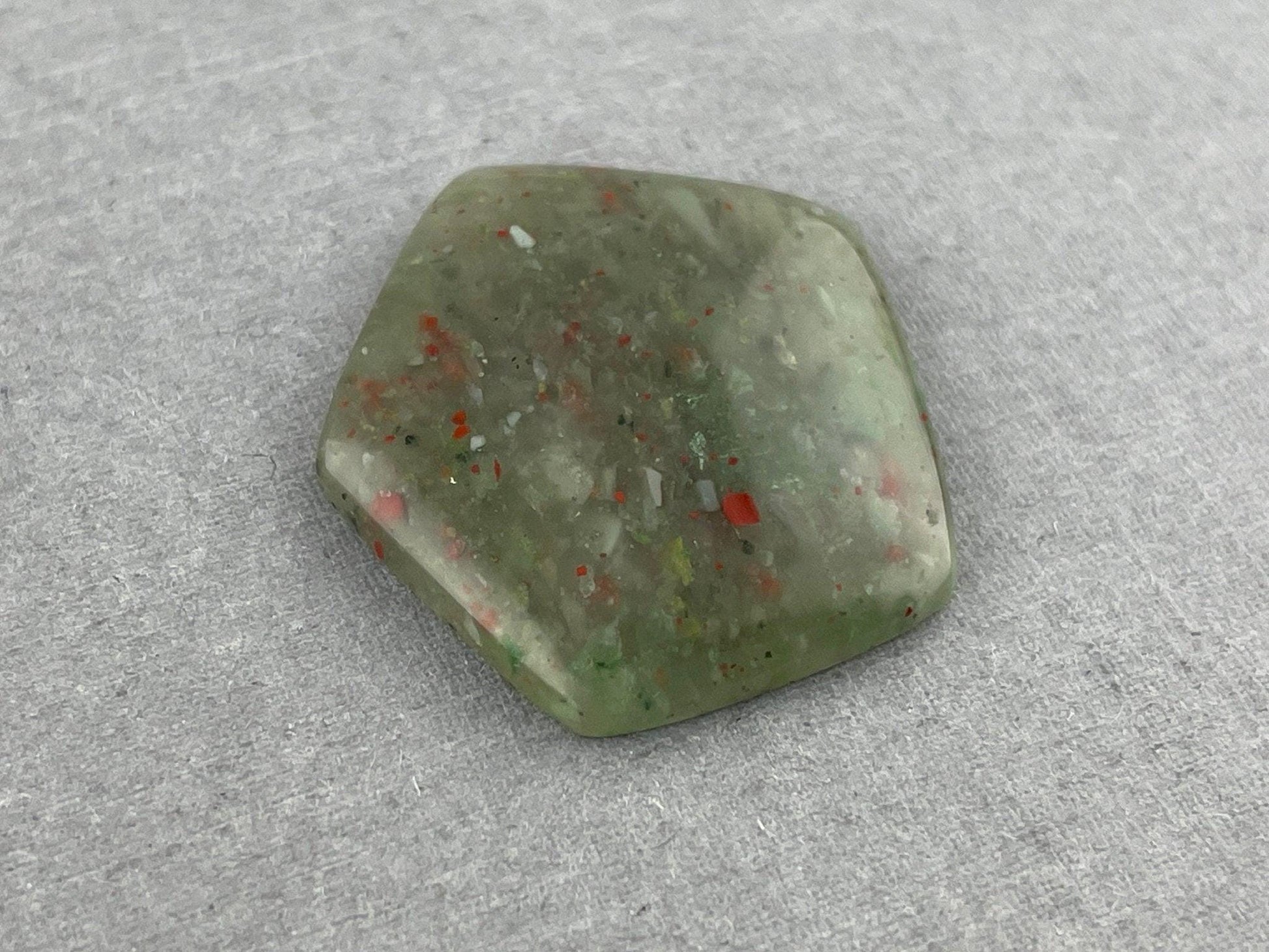 Cherry Orchard Agate | 27x25 mm | Large Natural Loose Cabochon Gemstone | AG250 - - GemEnthusiast
