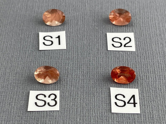 8x6 Oregon Sunstone Oval Gemstones | Mined in the USA | OSF183 - - GemEnthusiast