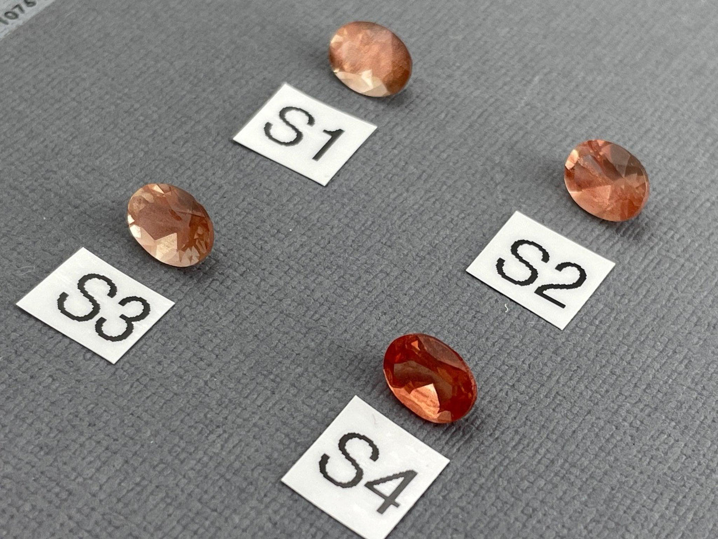 8x6 Oregon Sunstone Oval Gemstones | Mined in the USA | OSF183 - - GemEnthusiast