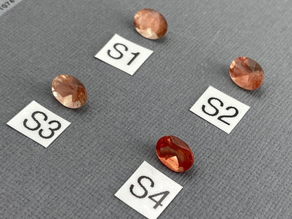 8x6 Oregon Sunstone Oval Gemstones | Mined in the USA | OSF183 - - GemEnthusiast