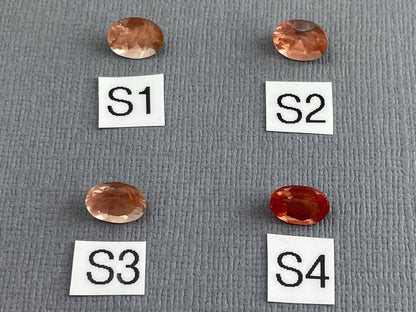 8x6 Oregon Sunstone Oval Gemstones | Mined in the USA | OSF183 - - GemEnthusiast